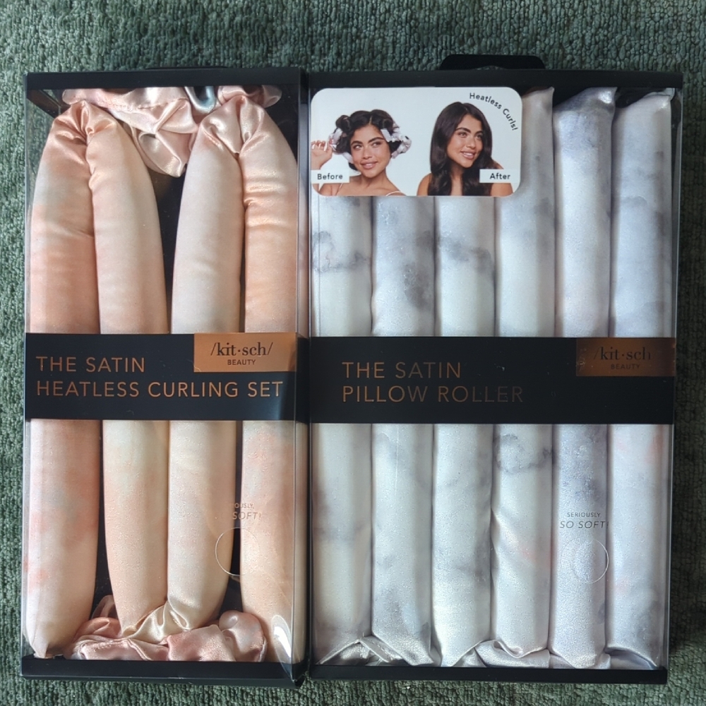 🆕 Kitsch Satin Heatless Curls Set X 2